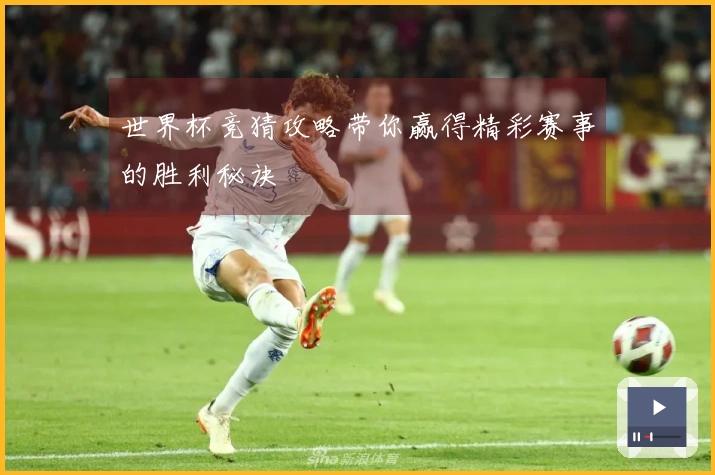 世界杯竞猜攻略带你赢得精彩赛事的胜利秘诀
