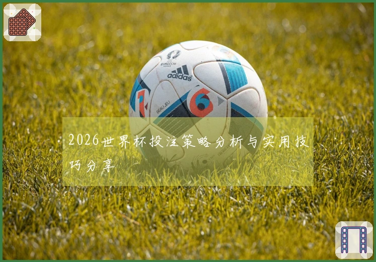 2026世界杯投注策略分析与实用技巧分享