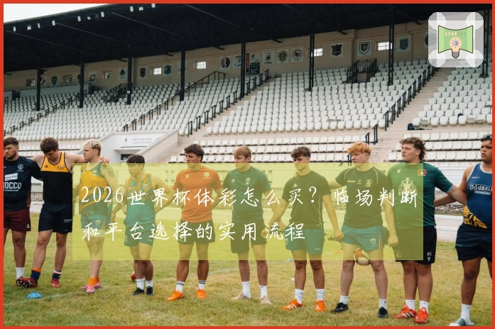 2026世界杯体彩怎么买？临场判断和平台选择的实用流程